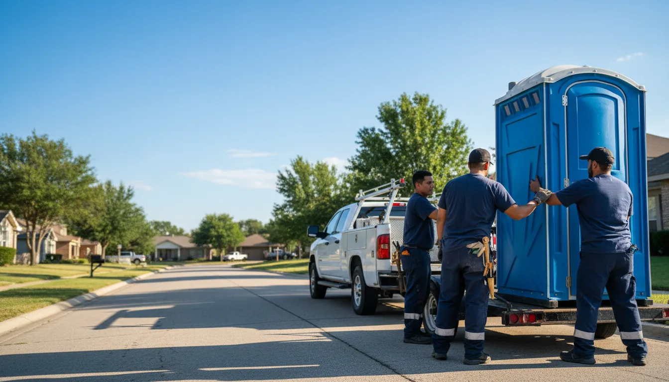 Portable Toilet Rental in Pawnee, TX near me